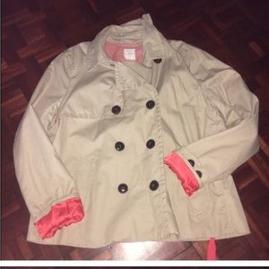 Gap Khaki peacoat. Size XL